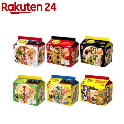 チャルメラ 袋ラーメン・油そば 6種食べ比べアソート(1セット)【チャルメラ】のサムネイル