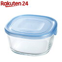 イワキ(iwaki) NEWパック&レンジ 角型 550ml アクアブルー KBC3240HBL(1...