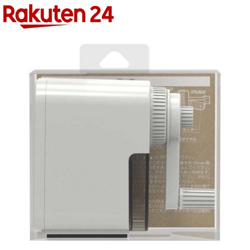 手動鉛筆削り ミニ ホワイト DPS-H401WH(1個)