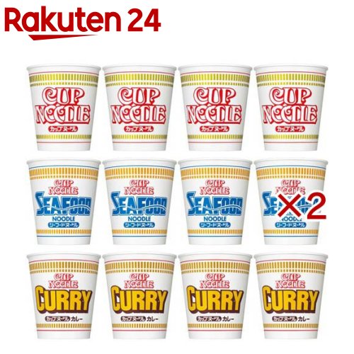 Noodles - 日清食品 カップヌードル 3種アソートセット(12食入×2セット)