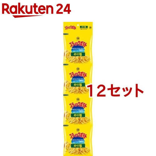 湖池屋 4連スティックポテト のり塩(12g*4袋入*12セット)【湖池屋(コイケヤ)】