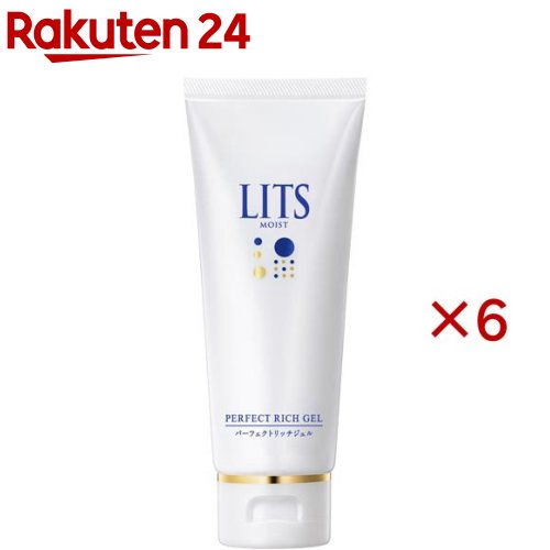 お店TOP＞化粧品＞化粧水・ジェル＞ジェル＞オールインワン化粧品＞リッツ モイスト パーフェクトリッチジェル チューブタイプ (100g×6セット)商品区分：化粧品【リッツ モイスト パーフェクトリッチジェル チューブタイプの商品詳細】●洗顔後これひとつでお手入れが完了する、コラーゲン(※1)×植物幹細胞由来成分(※2)配合オールインワンジェル。●ぷるんとみずみずしいジェルが角質層のすみずみまで浸透、ベタつかずにしっとりなじみます。●リッチな潤いでお肌を乾燥から守り、ふっくらとなめらかに整えます。※1 加水分解コラーゲン・水溶性コラーゲン(保湿)※2 リンゴ果実培養細胞エキス・コンフリーカルス培養エキス(保湿)【販売名】リッツ モイスト パーフェクトリッチジェル【使用方法】洗顔後、適量を手に取り、お顔全体になじませてください。乾燥が気になる部分には、重ねづけがおすすめです。【成分】水、グリセリン、BG、ジグリセリン、ベタイン、ペンチレングリコール、リンゴ果実培養細胞エキス、コンフリーカルス培養エキス、水溶性コラーゲン、加水分解コラーゲン、エクトイン、セラミドNP、セラミドNG、セラミドAP、水溶性プロテオグリカン、ヘキサカルボキシメチルジペプチド-12、スクワラン、ヒアルロン酸PG、グルコシルヘスペリジン、マカデミアナッツ脂肪酸フィトステリル、ノナン酸コレステリル、オレイン酸ジヒドロコレステリル、酪酸コレステリル、酪酸ジヒドロコレステリル、オレイン酸フィトステリル、トリ(パーム油脂肪酸／パーム核油脂肪酸／オリーブ油脂肪酸／マカデミアナッツ油脂肪酸／アブラナ種子油脂肪酸)グリセリル、グリコシルトレハロース、プロパンジオール、カルボマー、ジイソステアリン酸ポリグリセリル-10、加水分解水添デンプン、水酸化K、(アクリレーツ／アクリル酸アルキル(C10-30))クロスポリマー、トリエチルヘキサノイン、イソマルト、水添レシチン、フィトステロールズ、キサンタンガム、レシチン、セルロースガム、炭酸水素Na、金、フェノキシエタノール【注意事項】1.傷、はれもの、湿疹等、異常のある時は使用しないでください。2.お肌に異常が生じていないかよく注意して使用してください。使用中、または使用後、日光にあたって、赤み、はれ、かゆみ、刺激、色抜け( 白斑等) や黒ずみ等の異常が現れた時は、ご使用を中止し、皮膚科専門医等へご相談をおすすめします。そのまま化粧品類のご使用を続けますと悪化することがあります。3.目に入らないように注意し、目に入った時は、ただちに洗い流してください。・ご使用後は必ずしっかり蓋をしめてください。・乳幼児の手の届かないところに保管してください。・高温多湿または低温の場所、温度変化の激しい場所、直射日光のあたる場所には保管しないでください。・パッケージデザイン等は予告なく変更されることがあります【原産国】日本【ブランド】リッツ【発売元、製造元、輸入元又は販売元】ネイチャーラボ※説明文は単品の内容です。商品に関するお電話でのお問合せは、下記までお願いいたします。受付時間 平日9：00-18：00(土・日・祝日年末年始を除く)ランドリン／ラボン：0120-880-337リッツ(化粧品)／フレイオイル：0120-130-311トゥービー・ホワイト／トゥービー・フレッシュ：0120-178-911モイストダイアン：0120-112-285MARO／MARO17：0120-234-623その他：0120-155-335リニューアルに伴い、パッケージ・内容等予告なく変更する場合がございます。予めご了承ください。・単品JAN：4571263113999ネイチャーラボ東京都渋谷区広尾1-1-39 恵比寿プライムスクエアタワー11階 ※お問合せ番号は商品詳細参照広告文責：楽天グループ株式会社電話：050-5577-5043[美容液/ブランド：リッツ/]