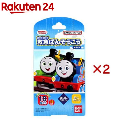 きかんしゃトーマス 救急ばんそうこう(18枚入×2セット)