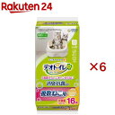 デオトイレ 複数ねこ用 消臭・抗菌シート ナチュラルソープ 香り(16枚入×6セット)【デオトイレ取替シート】