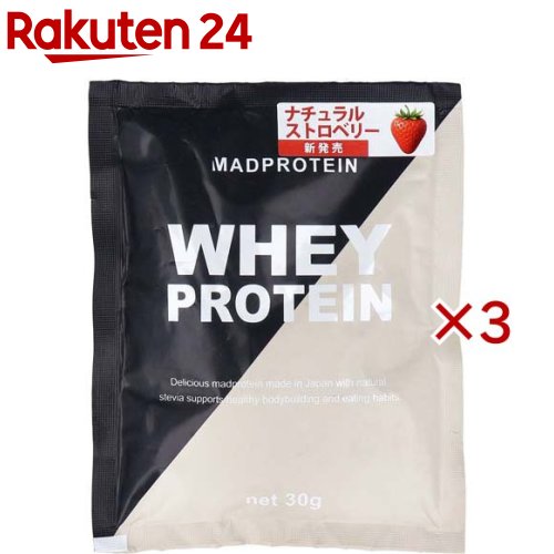 MADPROTEIN �ۥ����ץ��ƥ��� �ʥ����륹�ȥ��٥꡼(30g��3���å�)