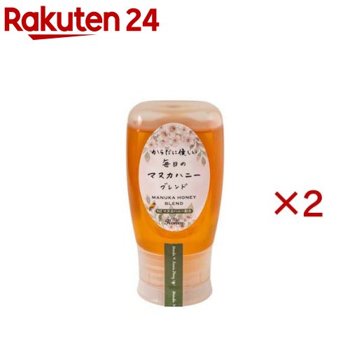 Japanese - からだに優しい毎日のマヌカハニーブレンド(300g×2セット)【MYHONEY(マイハニー)】