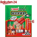 いなば スティック 総合栄養食 とりささみ ビーフ入り(20本入×6セット(1本15g))