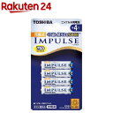 東芝 インパルス 充電式 ニッケル水素電池 単4形 TNH-4A 4P(1コ入)