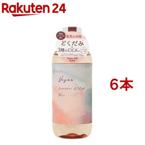 ユーガ ヴィーガン ドクダミシカ トナー(300ml*6本セット)