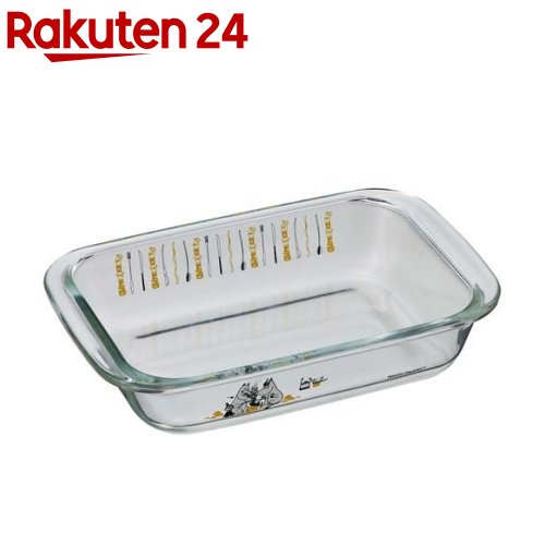 耐熱ガラス皿 オーブン レンジ対応 700ml ムーミン キッチン(1個)【スケーター】