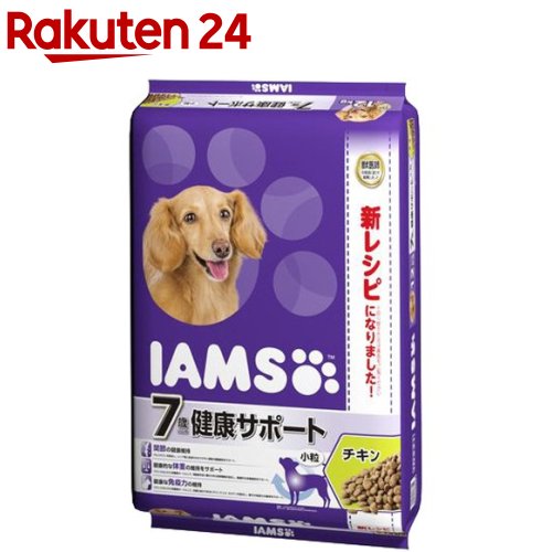 アイムス 7歳以上用 健康サポート チキン 小粒(12kg)【m3ad】【dalc_iams】【アイムス】 ドッグフード