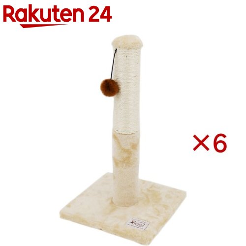 ねこがくれ ねこちゃん大好き爪とぎ キャットタワー ポール(6セット)