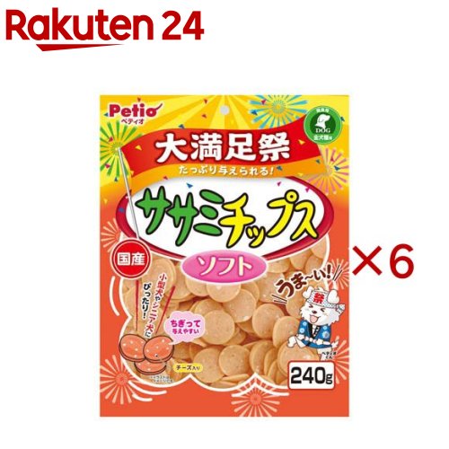 �����ߥ��åץ� ���ե� ����­��(240g��6���å�)�ڥڥƥ���(Petio)��