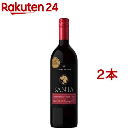 サントリー サンタ バイ サンタカロリーナ カベルネ・ソーヴィニヨン(750ml*2本セット)【サンタ バイ サンタ カロリーナ】