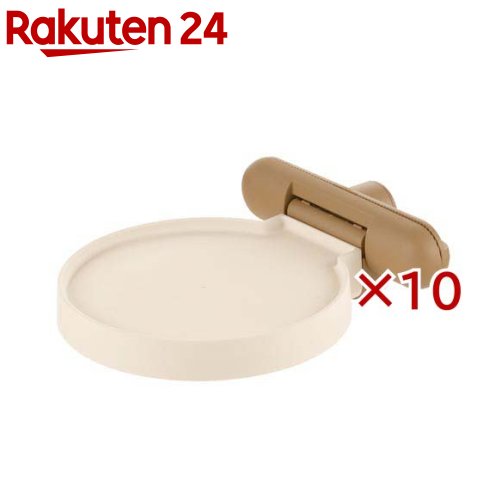 お店TOP＞ペット用品＞犬用品(グッズ)＞犬用食器類(ボウル・給水器・給餌器)＞食事台・テーブル(犬用)＞たためるペットテーブル サークル用 アイボリー (10セット)【たためるペットテーブル サークル用 アイボリーの商品詳細】●獣医師推奨！食べやすい高さのテーブルで、体への負担を軽減します。●体高に合わせて高さ調節ができます。●ワイヤーに簡単取り付け：サークルの外側にも取り付けることができます。●お手入れラクラク：テーブルは取り外して水洗いできます。【たためるペットテーブル サークル用 アイボリーの原材料】(材質)・テーブル：ポリプロピレン・テーブルアダプター・ホルダー部・取付け板・ネジ部：ABS樹脂【規格概要】（商品サイズ)・19.2×26×高さ6.5cm・収納時：19.2×9.4×高さ25cm・天板内寸：φ17.6cm・取付可能ワイヤー直径(厚み)：φ3.5〜5.0mm・取付可能ワイヤー隙間：30〜48mm・対応食器サイズ：φ17.5cmまで・耐荷重：1kg【原産国】ベトナム【発売元、製造元、輸入元又は販売元】リッチェル(Richell)こちらの商品は、ペット用の商品です。※説明文は単品の内容です。リニューアルに伴い、パッケージ・内容等予告なく変更する場合がございます。予めご了承ください。・単品JAN：4945680561228リッチェル(Richell)939-0592 富山県富山市水橋桜木136076-478-2957広告文責：楽天グループ株式会社電話：050-5577-5043[ペットのサークル・雑貨など]