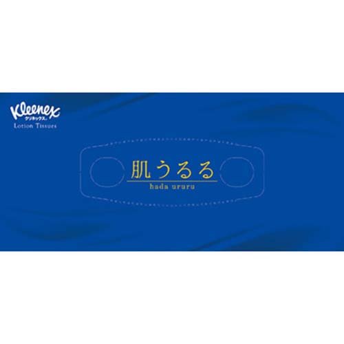 クリネックス ローション ティッシュ 肌うるる 保湿(408枚入(204組)*3箱パック*10セット)【クリネックス】
