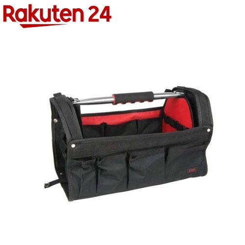 E-Value ツールキャリーバッグ ETC-OP2-BK ブラック*レッド(1コ入)【E-Value】[出張メンテナンス 工具..