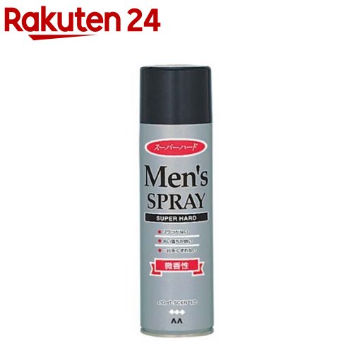 マンダム メンズヘアスプレー スーパーハード 微香性(275g)【mandom(マンダム)】
