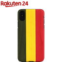 マンアンドウッド iPhone X 天然木ケース レゲエ I10487i8(1コ入)【マン&ウッド(Man&Wood)】