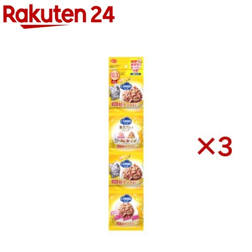 コンボ 連パック 海の味わいメニュー 鮭チップ添え(4連パック×3セット(1パック40g))【コンボ(COMBO)】