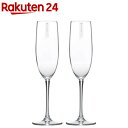 お酒を愉しむ本格グラスセット クリスタルシャンパングラス(2個入×12セット)