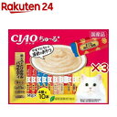 チャオ ちゅ〜る まぐろ・とりささみバラエティ(40本入×3セット(1本14g))【ちゅ〜る】