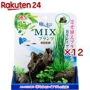 癒し水景 MIXプランツ ロック 茶(12セット)【癒し水景】
