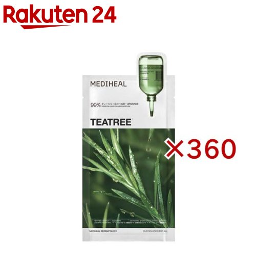 メディヒール ティーツリー エッセンシャルマスク カーミングモイスチャー(360セット)【MEDIHEAL(メディヒール)】