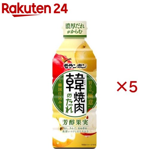 韓(HAN)焼肉のたれ 芳醇果実(520g×5セット)