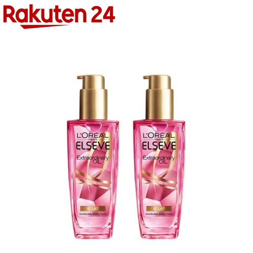 ロレアル パリ ヘアオイル エクラアンぺリアル 艶髪 ローズ トリートメント(100ml*2本セット)【エルセーヴ】