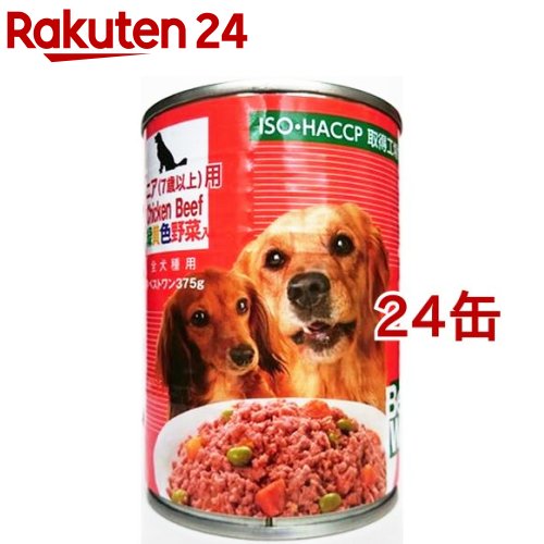 ベストワン 犬缶 シニア(7歳以上)用(375g*24コセット)
