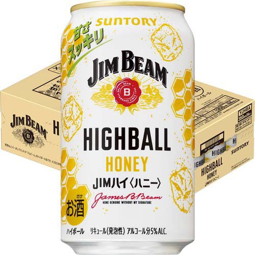 ジムビームハイボール ハニーハイボール(24本入×4セット(1本350ml))