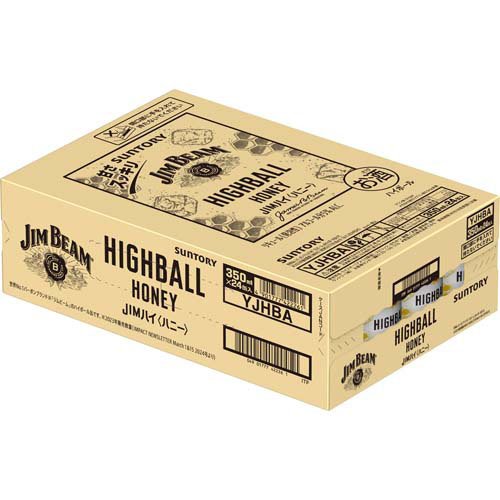ジムビームハイボール ハニーハイボール(24本入×4セット(1本350ml))