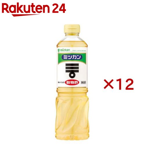 お店TOP＞フード＞調味料・油＞酢＞穀物酢＞ミツカン 穀物酢 (800ml×12セット)【ミツカン 穀物酢の商品詳細】●小麦・酒粕・米・コーンをバランスよくブレンドして醸造した、日本で最もポピュラーなお酢(ビネガー・醸造酢)です。●さっぱりとしたさわやかな味が、あらゆる料理によく合います。【品名・名称】穀物酢【ミツカン 穀物酢の原材料】穀類(小麦、米、コーン)、アルコール(国内製造)、酒かす【栄養成分】大さじ1杯15ml当たり エネルギー3.8kcal たんぱく質0.05g 脂質0g 炭水化物1.1g 食塩相当量0.001g【アレルギー物質】小麦【保存方法】直射日光を避け、常温で保存【ブランド】ミツカン【発売元、製造元、輸入元又は販売元】ミツカン※説明文は単品の内容です。商品に関するお電話でのお問合せは、下記までお願いいたします。受付時間 平日9：00-16：00業務用商品以外：0120-261-330業務用商品：0120-243636リニューアルに伴い、パッケージ・内容等予告なく変更する場合がございます。予めご了承ください。・単品JAN：4902106270560ミツカン475-8585 愛知県半田市中村町2-6 ※お問合せ番号は商品詳細参照広告文責：楽天グループ株式会社電話：050-5577-5043[調味料/ブランド：ミツカン/]