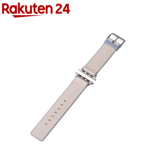 エレコム Apple Watch用ハイブリッドレザーバンド 41/40/38mm トープグレー*ブルー(1個)【エレコム(ELECOM)】 エレコム Apple Watch用ハイブリッドレザーバンド 41/40/38mm トープグレー*ブルー(1個)【エレコム(ELECOM)】