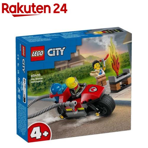 レゴ(LEGO) シティ 消防レスキューバイク 60410(1個)[おもちゃ 玩具 男の子 女の子 子供 4歳 5歳 6歳]