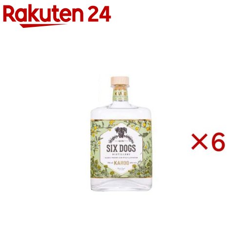 シックス ドッグス カルージン(750ml×6セット)