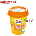 フルーツカップ大粒みかん&アロエ(300g×12セット)【ドール(Dole)】