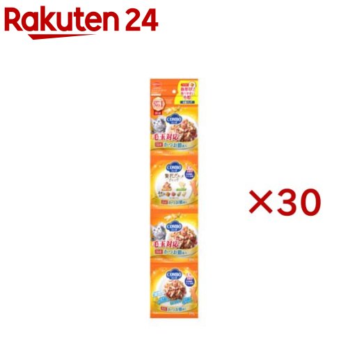 コンボ 連パック 毛玉対応メニュー かつお節添え(4連パック×30セット(1パック40g))【コンボ(COMBO)】