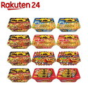 明星2大ブランド 5種アソート 一平ちゃん夜店の焼そば&チャルメラ汁なし宮崎辛麺(1セット)