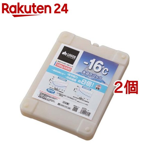 ロゴス 氷点下パックGT-16度 ハード 1200g(2個セット)【ロゴス(LOGOS)】のサムネイル