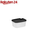 サーモス Myフードコンテナー 角型 380ml ブラック KC-SA380 BK(1個)【サーモス(THERMOS)】