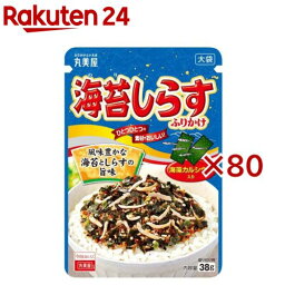 海苔しらすふりかけ 大袋(38g×80セット)【丸美屋】