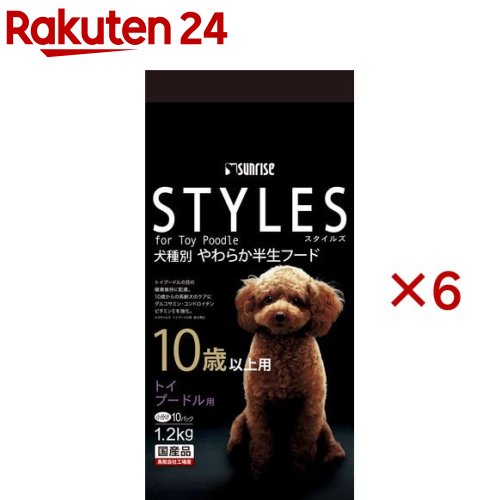 スタイルズ トイプードル用 10歳以上用(10パック×6セット(1パック120g))