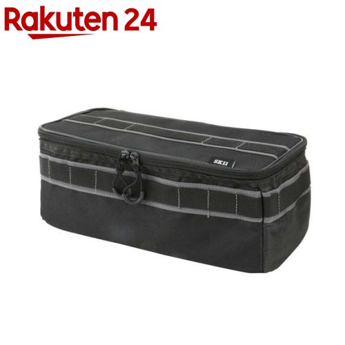 SK11 ツールボックス 組み合わせ自由 STB-5.8-BK ブラック(1個)【SK11】[収納ボックス 折り畳み式 キャ..