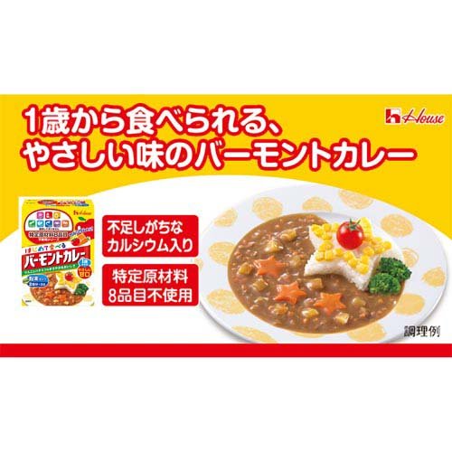 特定原材料8品目不使用 はじめて食べるバーモントカレー(60g×60セット)【バーモントカレー】 rakuten24-11298834 楽天24 サンプル画像2
