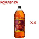 ブラックニッカ リッチブレンド ペットボトル(4L×4セット)【ブラックニッカ】
