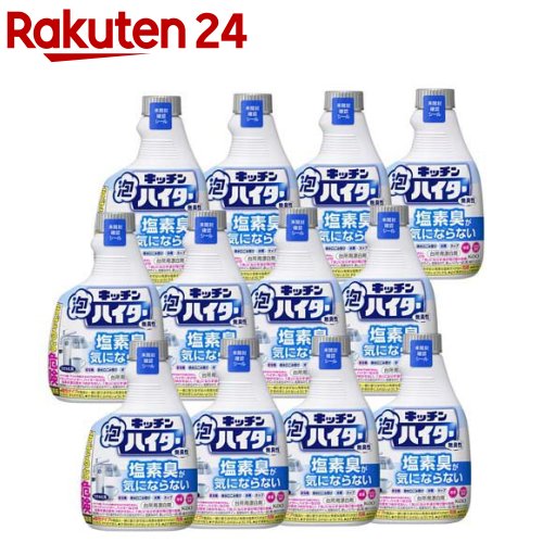 キッチン泡ハイター 無臭性 つけかえ用 梱販売用(400ml×12個入) 1