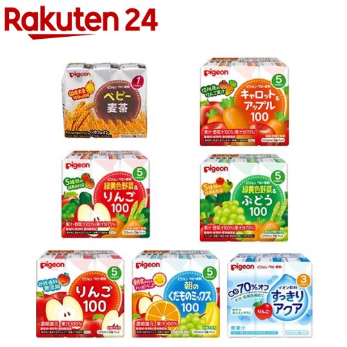 【1種類を選べる】ピジョン ベビー飲料(125ml×12本入)【ピジョン】のサムネイル