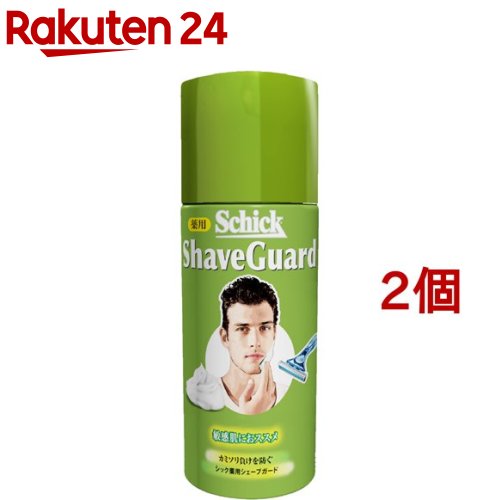 シック 薬用シェーブガード フレッシュライム(40g*2コセット)【シック】